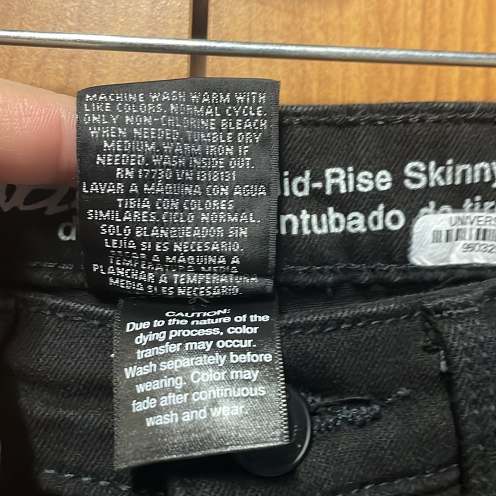 Mossimo Denim Jeans - Black - Size 4 - Picture 7 of 9
